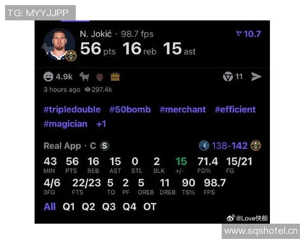 约基奇创历史第二佳绩12次三双35分15篮板10助攻仅次于罗伯特森 约基奇创历史第二佳绩12次三双35分15篮板10助攻仅次于罗伯特森